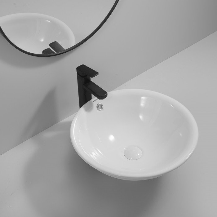 Раковина врезная на столешницу MIXXUS PREMIUM TOPPER-1601 470х470х180mm с переливом (MP6571) Раковина врезная на столешницу MIXXUS PREMIUM TOPPER-1601 470х470х180mm с переливом (MP6571)