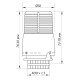 Термоголовка с выносным датчиком M30x1.5 Koer KR.1332 (KR2678)