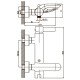 Смеситель для ванны Haiba Alaska 009 (HB0015) Смеситель для ванны Haiba Alaska 009 (HB0015)
