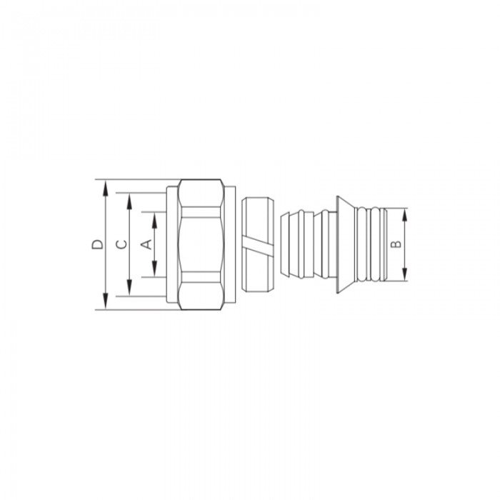Евроконус с двумя уплотнительными резинками Koer KR.1153 - 3/4"x16 (KR5049) Евроконус с двумя уплотнительными резинками Koer KR.1153 - 3/4"x16 (KR5049)