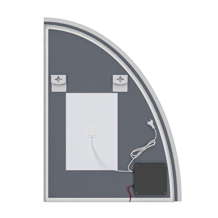 Зеркало Mixxus Premium TOPPER MS02-75x100 с Led Touch, Anti-fog, димером (3-6,5kK) (MP6634)