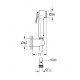 Гигиенический душевой набор Grohe Tempesta-F Trigger Spray (26352000)