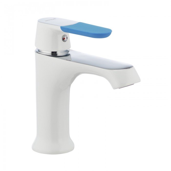 Змішувач для умивальника Mixxus Premium TIGER 001 білий (MI0570) Змішувач для умивальника Mixxus Premium TIGER 001 білий (MI0570)