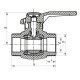 Кран шаровый PPR КШ (ручка) для горячей воды 40 (Koer K0178.PRO) (KP0230) Кран шаровый PPR КШ (ручка) для горячей воды 40 (Koer K0178.PRO) (KP0230)