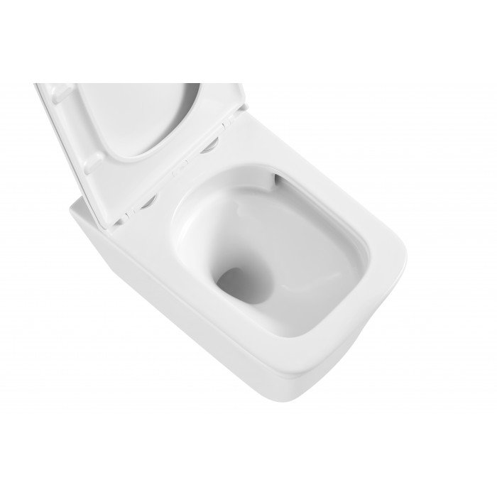 Унітаз підвісний Mixxus Premium Quadro-0302-T1 530x360x365mm, система змиву Tornado 1.0 (MP6456)