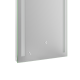 Зеркало Mixxus Premium LINES MR17-120x60-Reverse с Led Touch, Anti-fog, димером, регулятором яркост