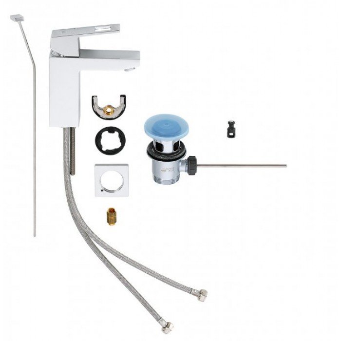 Смеситель для умывальника с дон. клапаном Grohe Eurocube (23127000)