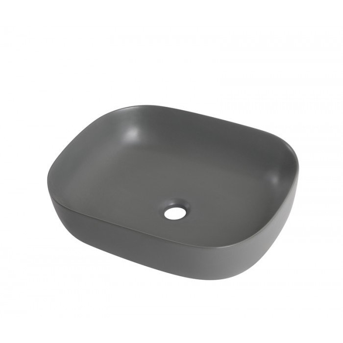 Раковина накладна Mixxus Premium DIVERSE-0115 GRAY 490x395x135mm (MP6650)