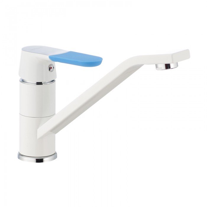 Кухонний змішувач білий MIXXUS Premium Tiger 555 (MI0575) Кухонний змішувач білий MIXXUS Premium Tiger 555 (MI0575)