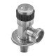 Кран для подключения сантехприборов Champion VAL-05 1/2x3/4 с нерж. стали SUS304 (CH0324) Кран для подключения сантехприборов Champion VAL-05 1/2x3/4 с нерж. стали SUS304 (CH0324)