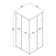 Душевая кабина без поддона Mixxus CUBIC SC01-90x90x185-TR GRAPHITE прозрачное стекло 4мм (MI6907) Душевая кабина без поддона Mixxus CUBIC SC01-90x90x185-TR GRAPHITE прозрачное стекло 4мм (MI6907)