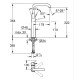 Одноважільний змішувач для раковини XL-Size Grohe Essence (24170001) Одноважільний змішувач для раковини XL-Size Grohe Essence (24170001)