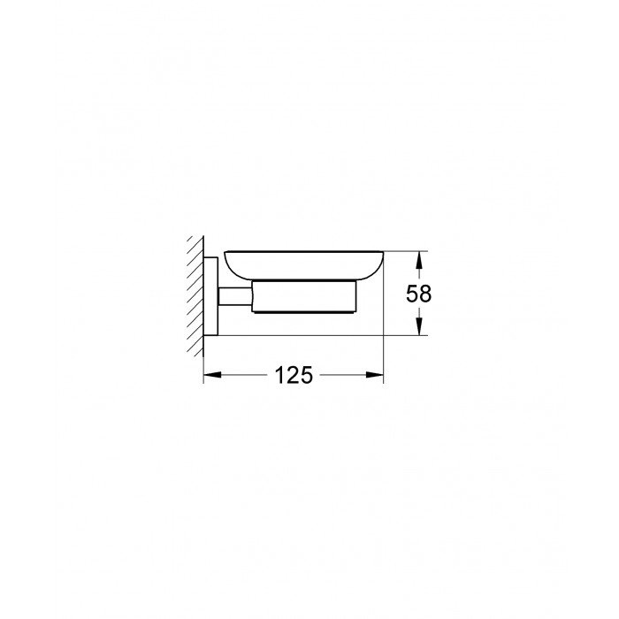 Мыльница Grohe Essentials New (40444001) Мыльница Grohe Essentials New (40444001)
