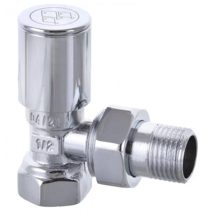 Кран для полотенцесушителя угловой Koer KR.531 - 1/2" (Продается по 1 шт.) (KR3073) Кран для полотенцесушителя угловой Koer KR.531 - 1/2" (Продается по 1 шт.) (KR3073)