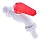 Кран пивний PVC (White+red) Plamix PVI-1/2" (PM0631)