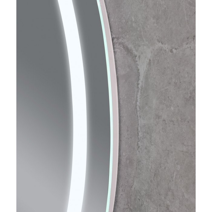 Зеркало Mixxus PLAIN MV02-50x70 с Led Touch, Anti-fog, димером, регулятором яркости, часами (MI6010