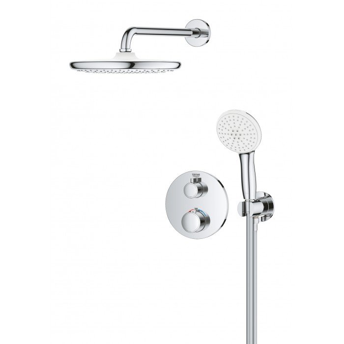 Душова система прихованого монтажу з термостатом Grohe Grohtherm (34872000) Душова система прихованого монтажу з термостатом Grohe Grohtherm (34872000)
