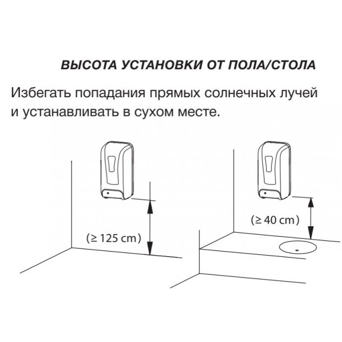 Дозатор бесконтактный Zerix TSD-001-F (для пены) (ZX3250)