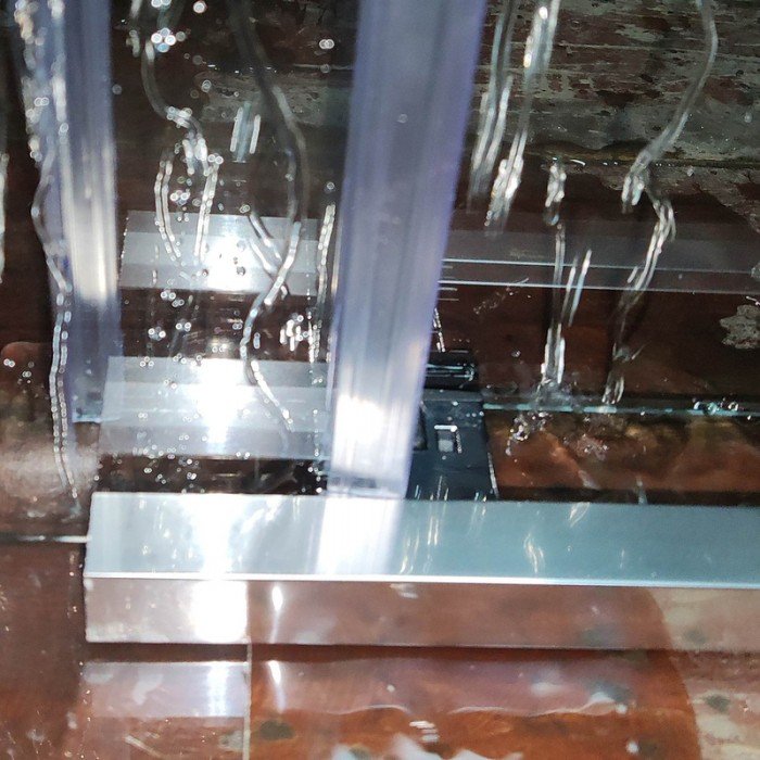 Двері в нішу Koer SR SD05-140x200-TR-01 прозоре скло Easy Clean 6мм, хром (KR5406)