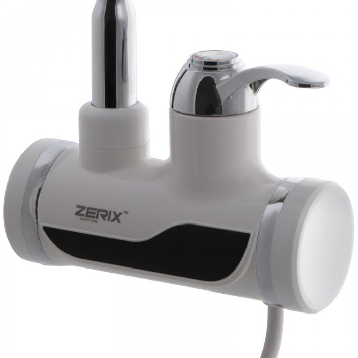 Проточный водонагреватель Zerix ELW02-EFWP (с индик. темп. и УЗО) (ZX2806) Проточный водонагреватель Zerix ELW02-EFWP (с индик. темп. и УЗО) (ZX2806)
