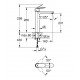 Смеситель на столешницу для раковины XL-размера Grohe Eurosmart Cosmopolitan (23921000) Смеситель на столешницу для раковины XL-размера Grohe Eurosmart Cosmopolitan (23921000)