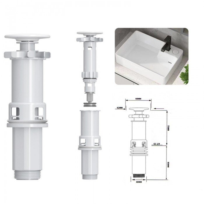 Раковина накладная Mixxus Premium STYLE-0201 520х375х140mm с донным клапаном и отверстием под смеси Раковина накладная Mixxus Premium STYLE-0201 520х375х140mm с донным клапаном и отверстием под смеси