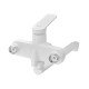 Смеситель для ванны Plamix Lucas-006 EURO SET White со шлангом, лейкой и кронштейном (PM0709) Смеситель для ванны Plamix Lucas-006 EURO SET White со шлангом, лейкой и кронштейном (PM0709)
