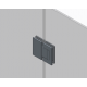 Дверь в нишу Koer SR SD04-120x200-TR-07 прозрачное стекло Easy Clean 10мм, графит (KR5388) Дверь в нишу Koer SR SD04-120x200-TR-07 прозрачное стекло Easy Clean 10мм, графит (KR5388)