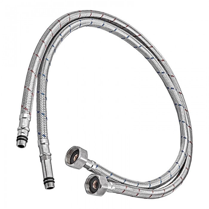 Гибкая подводка Champion FH-01-F1/2"xM10-80 нержавейка (пара) (AC0670) Гибкая подводка Champion FH-01-F1/2"xM10-80 нержавейка (пара) (AC0670)