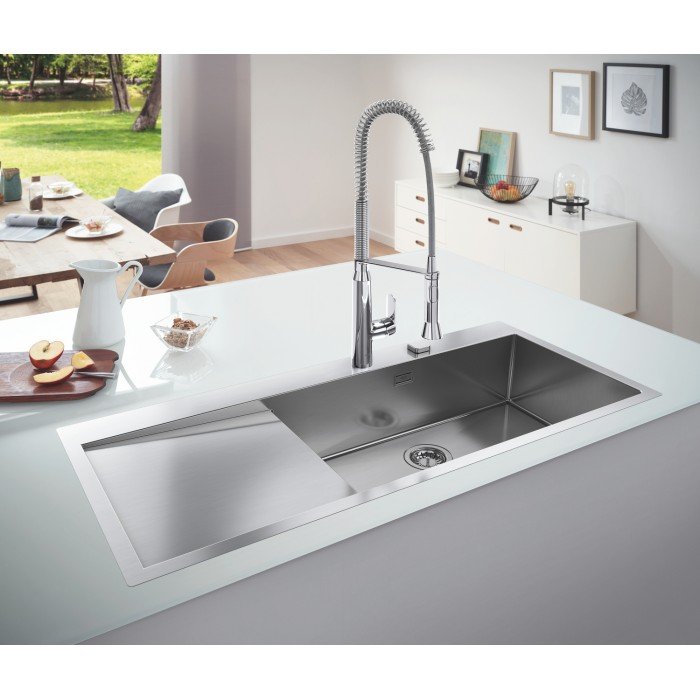 Мийка для кухні із нержавіючої сталі Grohe K1000 (31582SD1) Мийка для кухні із нержавіючої сталі Grohe K1000 (31582SD1)