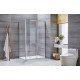 Душевая кабина без поддона Mixxus Premium DIVERSE SC03-120x80x195-TR Chrome прозрачное стекло 6мм (
