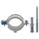 Хомут трубний оцинкований Koer KCB.10.G 1-1 / 4 "(38-43) сірий (KR2787) Хомут трубний оцинкований Koer KCB.10.G 1-1 / 4 "(38-43) сірий (KR2787)