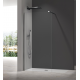 Душевая перегородка Koer SR SP01-120x200-TR-01 Walk-In прозрачное стекло Easy Clean 8мм, хром (KR53