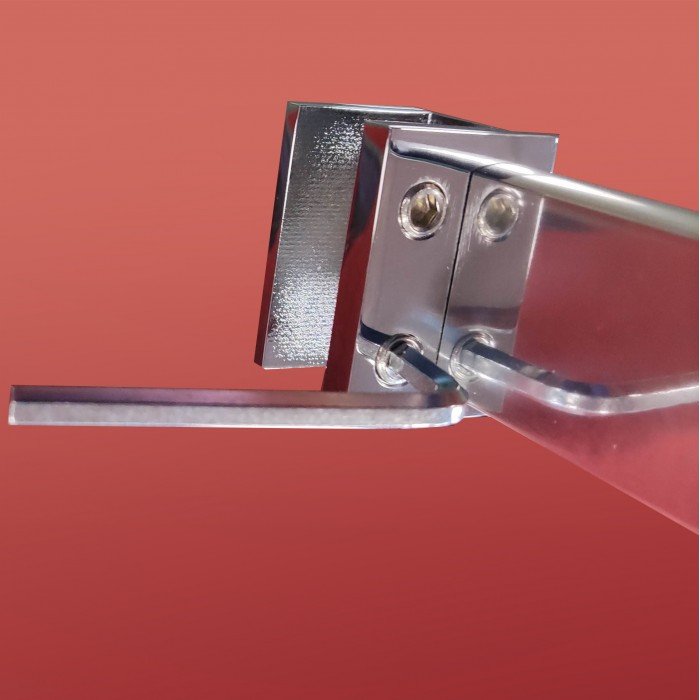 Душевая перегородка Koer SR SP01-120x200-TR-01 Walk-In прозрачное стекло Easy Clean 8мм, хром (KR53