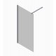 Душевая перегородка Koer SR SP01-120x200-TR-01 Walk-In прозрачное стекло Easy Clean 8мм, хром (KR53