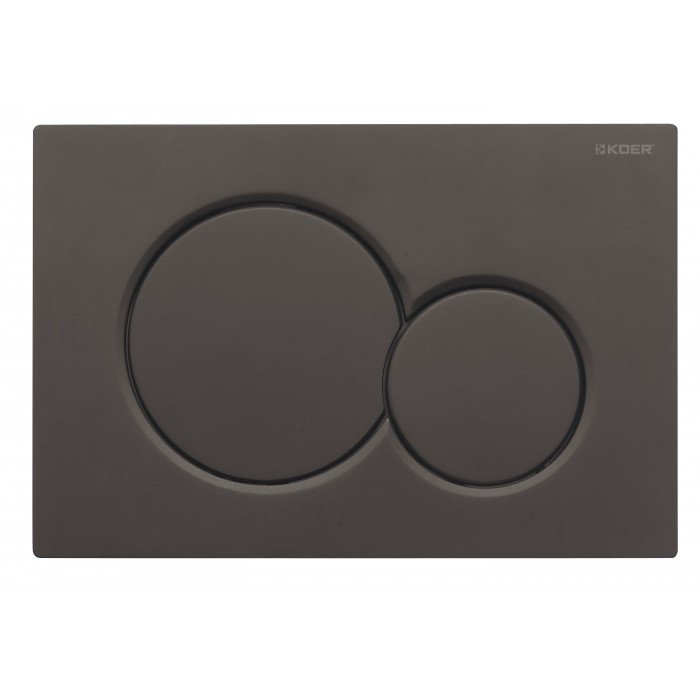 Панель смыва KOER KT-0601-05 пластиковая, кнопка круглая (KR5176)