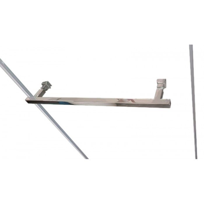 Душова кабіна без піддону Koer SR SC01-120x80x200-TR-01 прозоре скло Easy Clean 8мм, хром (KR