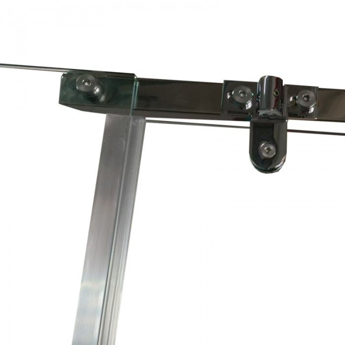 Душова кабіна без піддону Koer SR SC01-120x80x200-TR-01 прозоре скло Easy Clean 8мм, хром (KR