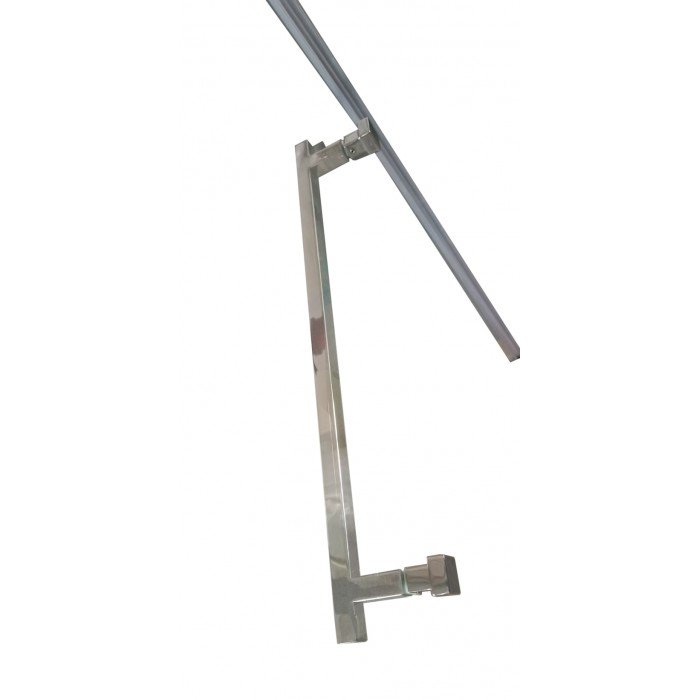 Душова кабіна без піддону Koer SR SC01-120x80x200-TR-01 прозоре скло Easy Clean 8мм, хром (KR