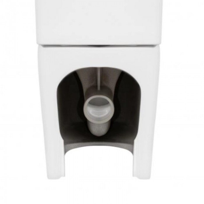 Чаша унітазу-компакту Mixxus Premium Bevel-0402-T1 Bowl 670х390х880 Tornado 1.0 без сидіння (MI8353)