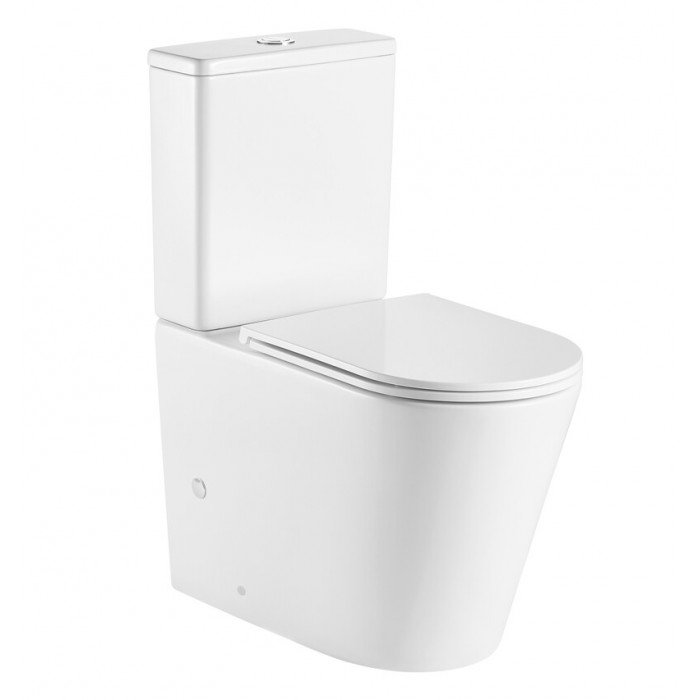 Чаша унітазу-компакту Mixxus Premium Bevel-0402-T1 Bowl 670х390х880 Tornado 1.0 без сидіння (MI8353)