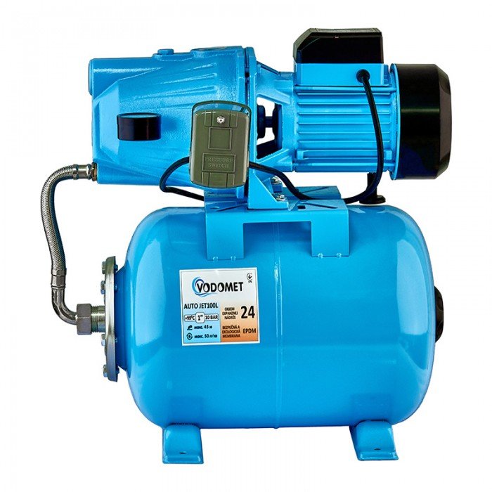 Насосна станція Vodomet AUTO JET100L (корпус - чавун) (VO4178)