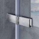 Шторки стеклянные на ванну Koer SR BS05-90x140-TR-01 прозрачное стекло Easy Clean 6мм, хром (KR5372 Шторки стеклянные на ванну Koer SR BS05-90x140-TR-01 прозрачное стекло Easy Clean 6мм, хром (KR5372