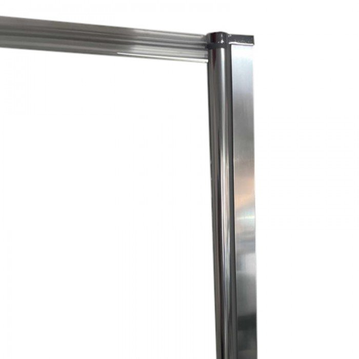 Шторки стеклянные на ванну Koer SR BS05-90x140-TR-01 прозрачное стекло Easy Clean 6мм, хром (KR5372 Шторки стеклянные на ванну Koer SR BS05-90x140-TR-01 прозрачное стекло Easy Clean 6мм, хром (KR5372