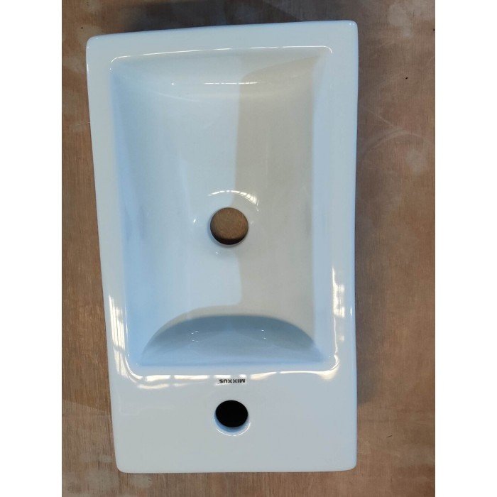 Раковина накладная Mixxus Premium QUADRO-0207 480х260х125mm с отверстием под смеситель (MP6503)