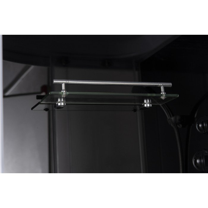 Бокс душевой с гидромассажем Mixxus STRONG SBH01-90x90x215-FB SATIN с высоким поддоном (MI6888) Бокс душевой с гидромассажем Mixxus STRONG SBH01-90x90x215-FB SATIN с высоким поддоном (MI6888)