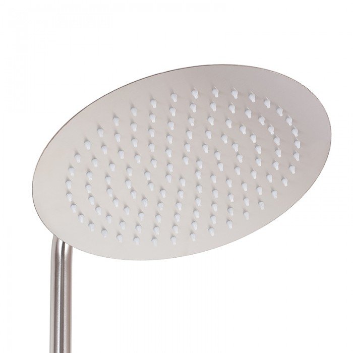 Душова колона зі змішувачем Zerix ASA-009-J із нерж. сталі SUS304 (ZX4805)