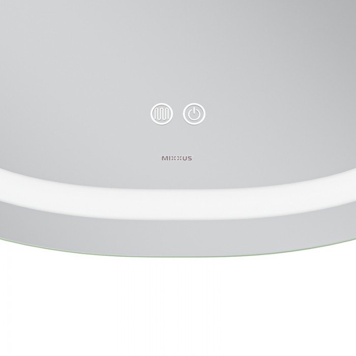 Зеркало Mixxus Premium DIVERSE MR16-70x70 с Led Touch, Anti-fog, димером (3-6,5kK) (MP6640)
