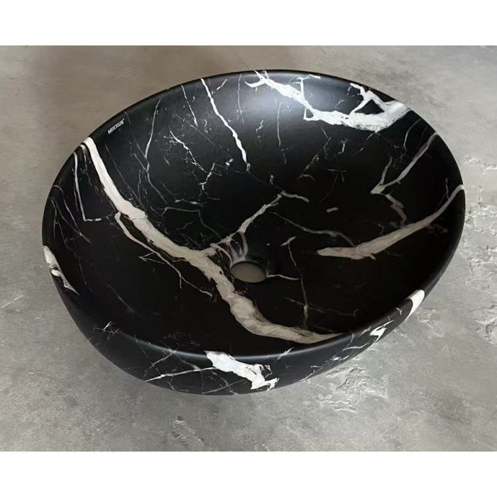 Раковина накладная Mixxus Premium ELLIPSE-0102 MARBLE 515х400х130mm (MP6552) Раковина накладная Mixxus Premium ELLIPSE-0102 MARBLE 515х400х130mm (MP6552)