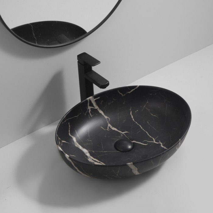 Раковина накладная Mixxus Premium ELLIPSE-0102 MARBLE 515х400х130mm (MP6552) Раковина накладная Mixxus Premium ELLIPSE-0102 MARBLE 515х400х130mm (MP6552)